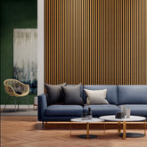 VW Acoustic Slat Panels - Teak